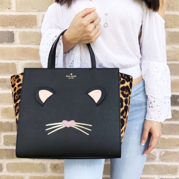kate spade Handbags - Kate Spade Run Wild Hayden Leopard Bag New w/ Tag
